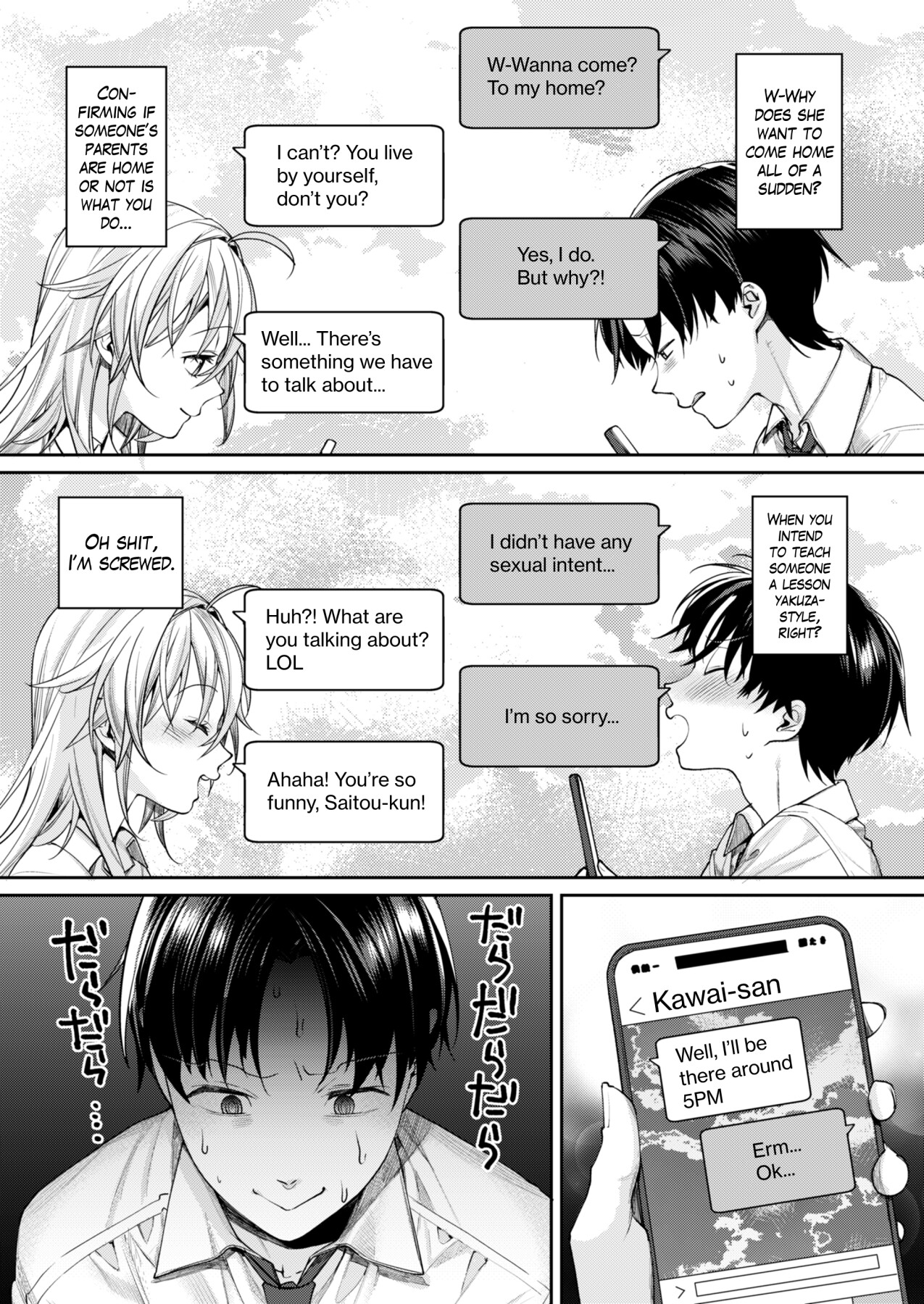 Hentai Manga Comic-The Reason Why I Was Able to Get an Otaku Gyaru Girlfriend ~Cheerful~-Read-10
